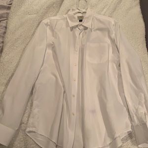 J Crew Men’s white dress shirt